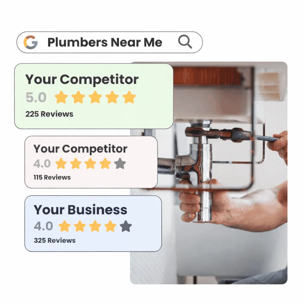 Google Maps search results showing a top-ranked local business